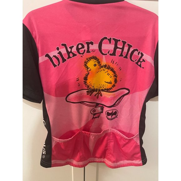 World Jerseys Women's Biker Chick Cycling Jersey M/L - Picture 4 of 9